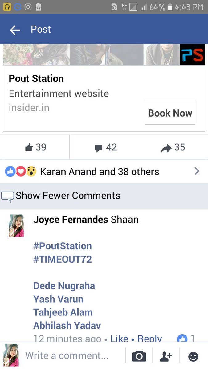 joyce2696's tweet photo. @PoutStation #PoutStation 
#TIMEOUT72 

Counting my brownie points 😋 by the now i guess i got 110 and still counting 😂 https://t.co/s1IqxnFF8z