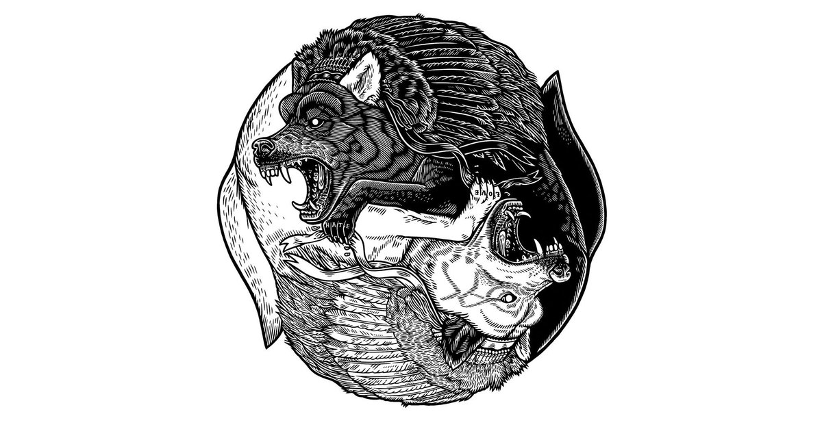 TheDOLectures's tweet photo. The Battle Between Good And Bad Thoughts.
Which Wolf Will Win?
An excerpt from The Side Project Report. #DoReport
https://t.co/SHvD4gxfID https://t.co/ZmAJ1z81hV