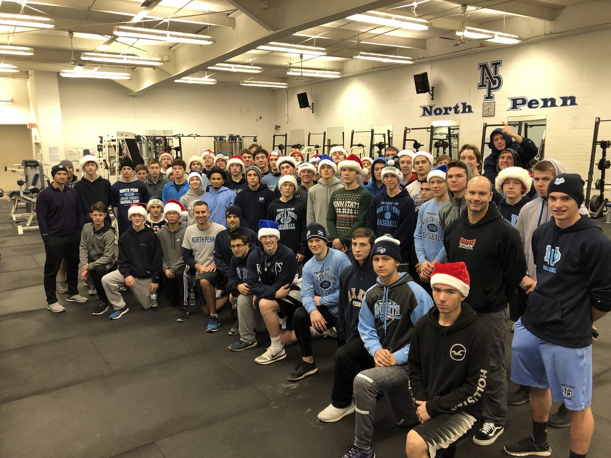 3rd annual Santa run with Dr Bauer, Mr Muller, and Mr Nicholson. <a href="/NPennHS/">North Penn High School</a> alum <a href="/matt_marino14/">Matt</a> also joined the fun.... that’s our gift this year 🙄 <a href="/NPSD/">North Penn School District</a>