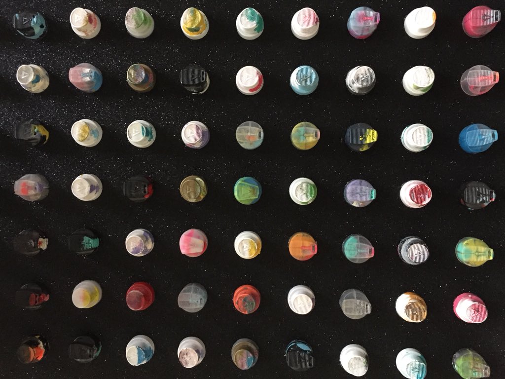 osa_seven's tweet photo. Tales of the tools - CAPtain 70 #inkcantation #recycledart #cans #art #urban #creative #Innovations #osaseven #a2creative #trellis https://t.co/qOnvpxRQmK