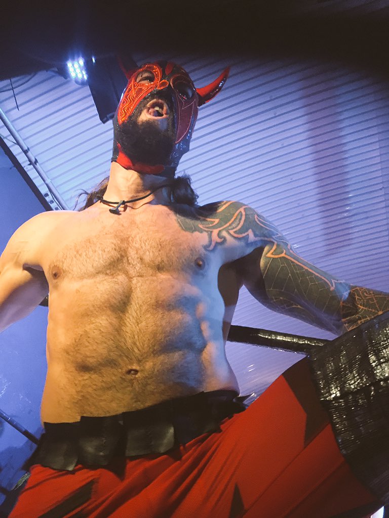 jamie ⚒ mac (@jmac_wir) on Twitter photo @edgamester aka Nordico was bringing some frost and fire to <a href="/LuchaBritannia/">Lucha Britannia</a> during his winter solstice @edgamester aka Nordico was bringing some frost and fire to <a href="/LuchaBritannia/">Lucha Britannia</a> during his winter solstice