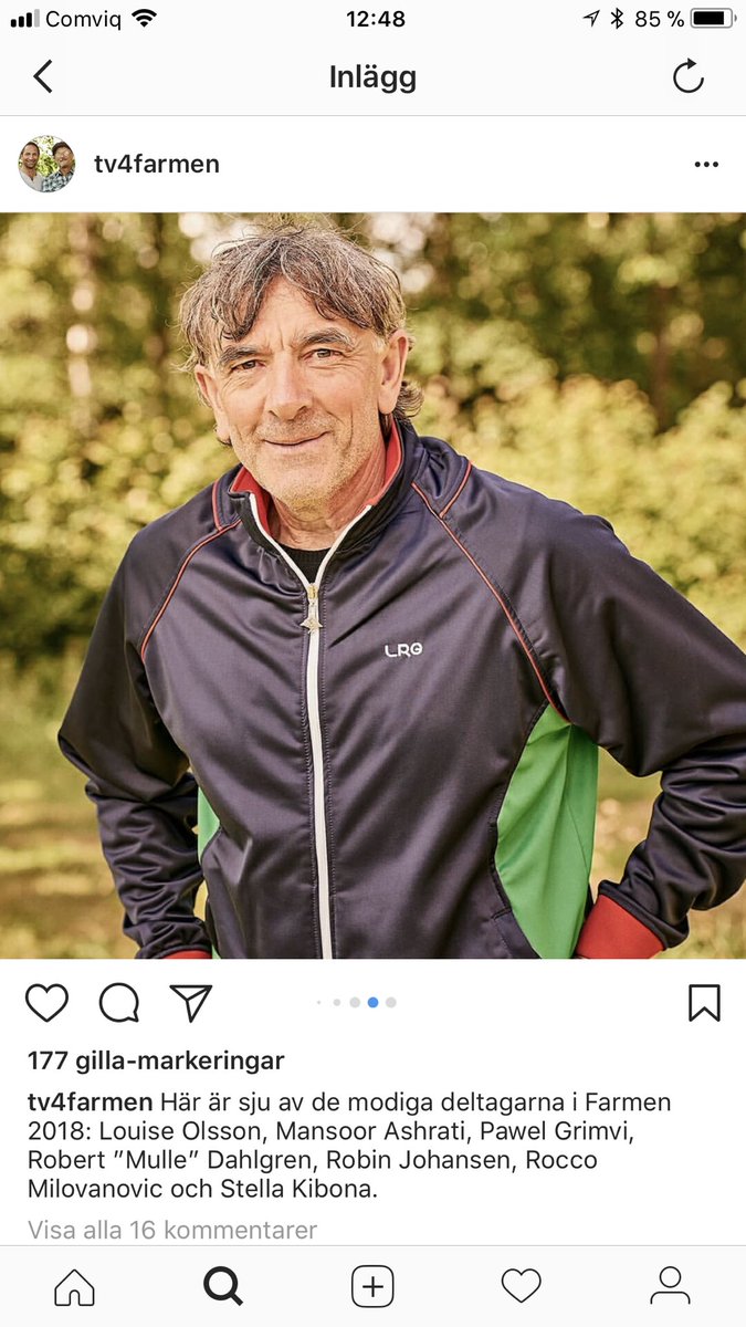 jontestromberg's tweet photo. Bästa som hänt 2017: Rocco Milovanovic är med i Farmen 2018 👑 https://t.co/v1Y4zwlWxL