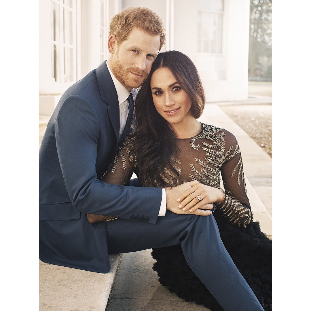 Prince Harry and Meghan Markle official engagement photos