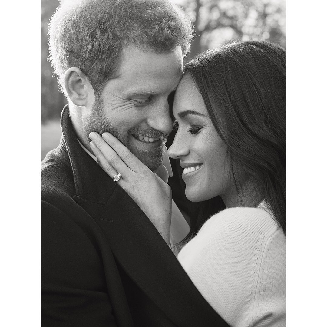 Prince Harry and Meghan Markle official engagement photos