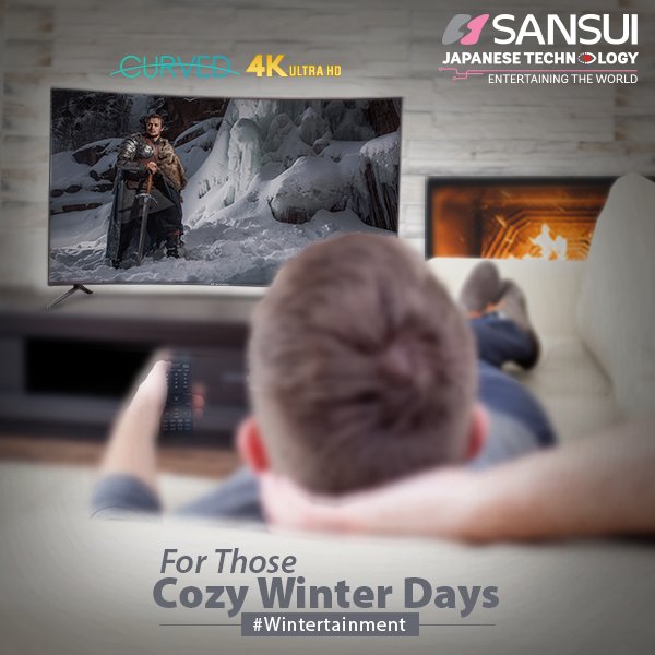 Enjoy best quality picture as you binge watch on cozy winter days. Know more at: bit.ly/2BWDOhN