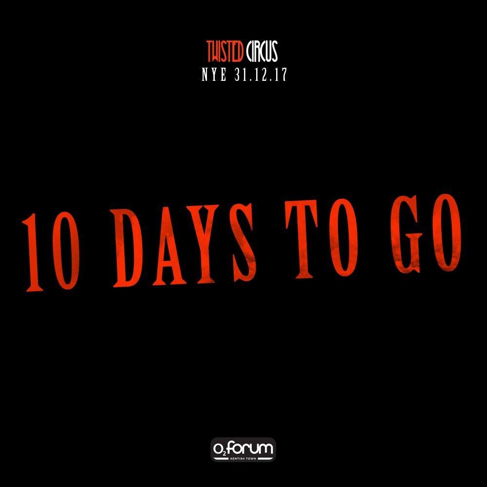 OFFICIAL COUNTDOWN BEGINS!! 10 DAYS TO GO!! Have you got your tickets yet? bit.ly/2izQMKR