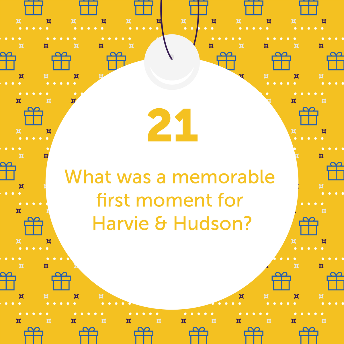 londonwestend's tweet photo. What was a memorable first moment for Harvie &amp; Hudson? Answer the #XmasFirst question, RT and make sure you’re following us and @HarvieandHudson to win a luxury cashmere scarf! Winner announced after 5pm today, good luck! https://t.co/FAAqyCEuCK