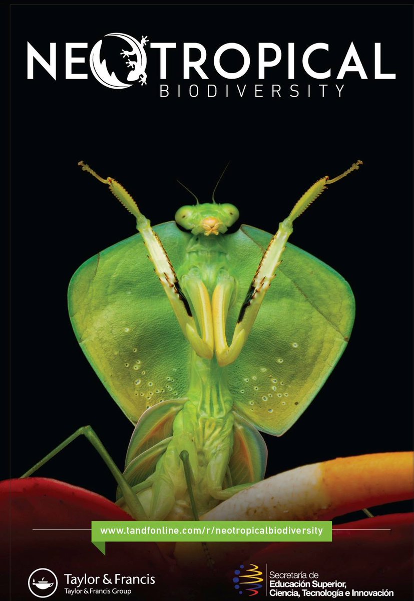 ¿Ya conoces la neotropical Biodiversity? 📝<a href="/tneo_editor/">Neotropical Biodiversity</a> es una Revista de acceso abierto que publica estudios sobre todos los aspectos de la diversidad neotropical.⛰🌎 Chequéala desde 
🌀tandfonline.com/toc/tneo20/cur…🌀