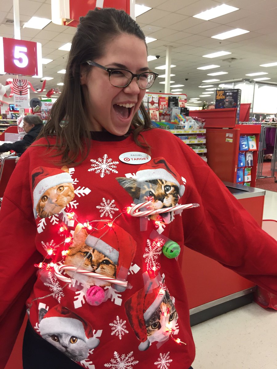Keeping the holidays fun at T152! Annual Ugly Sweater contest!! <a href="/LeahKutz00/">Leah Kutz</a> <a href="/Jfofana16/">Jenneba Fofana</a> <a href="/thiele_brett/">Brett Thiele</a>
