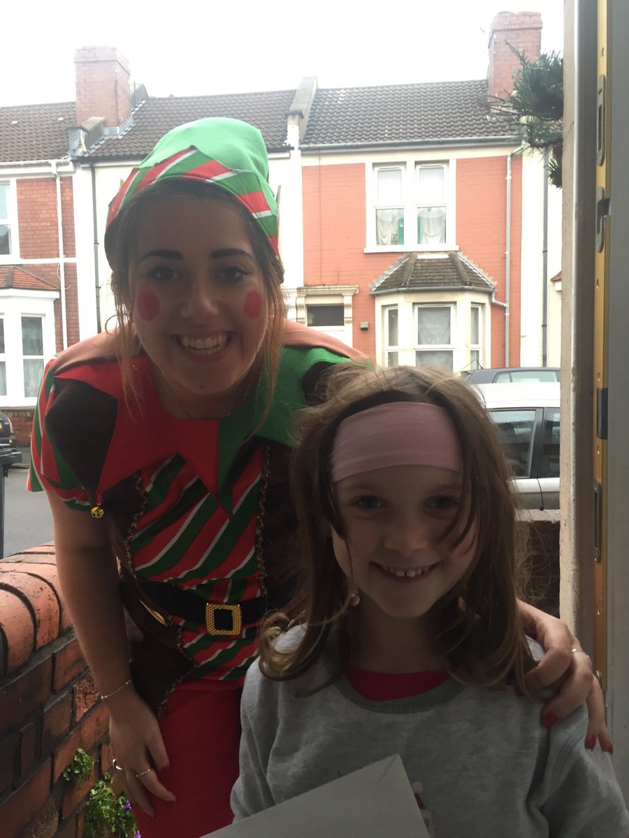 Bedminster_TT's tweet photo. Thank you for all the children who sent their letters to our postboxes! Our Bristol elf delivered Santa's replies to the lucky children yesterday ! #Elfminster is in full swing, happy Christmas everyone! https://t.co/F7syu505t6