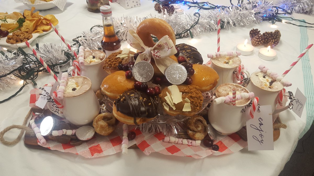 StratecGeo's tweet photo. A festive farewell to Aaron -  mind you he isn't going far... Best of Luck from all at Stratec/Swiftec #festivefun #chocolate #morecakes #makegroundgood https://t.co/8rzyRwwHtb