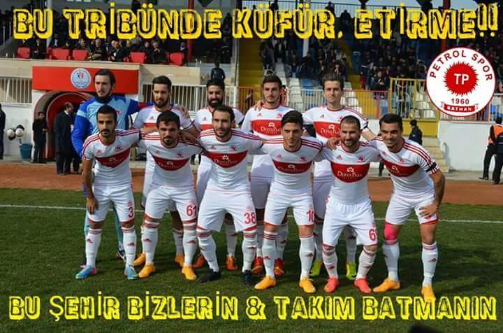 Batmanimizin gururusunuz petrolsporum