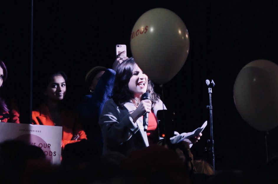 bloodygood__'s tweet photo. Couldn't make it to the #FreePeriods protest? Here's what our Gabs (AKA @doublebeewhy) had to say... https://t.co/9qaGYOaiAJ https://t.co/fq4h19bV7M