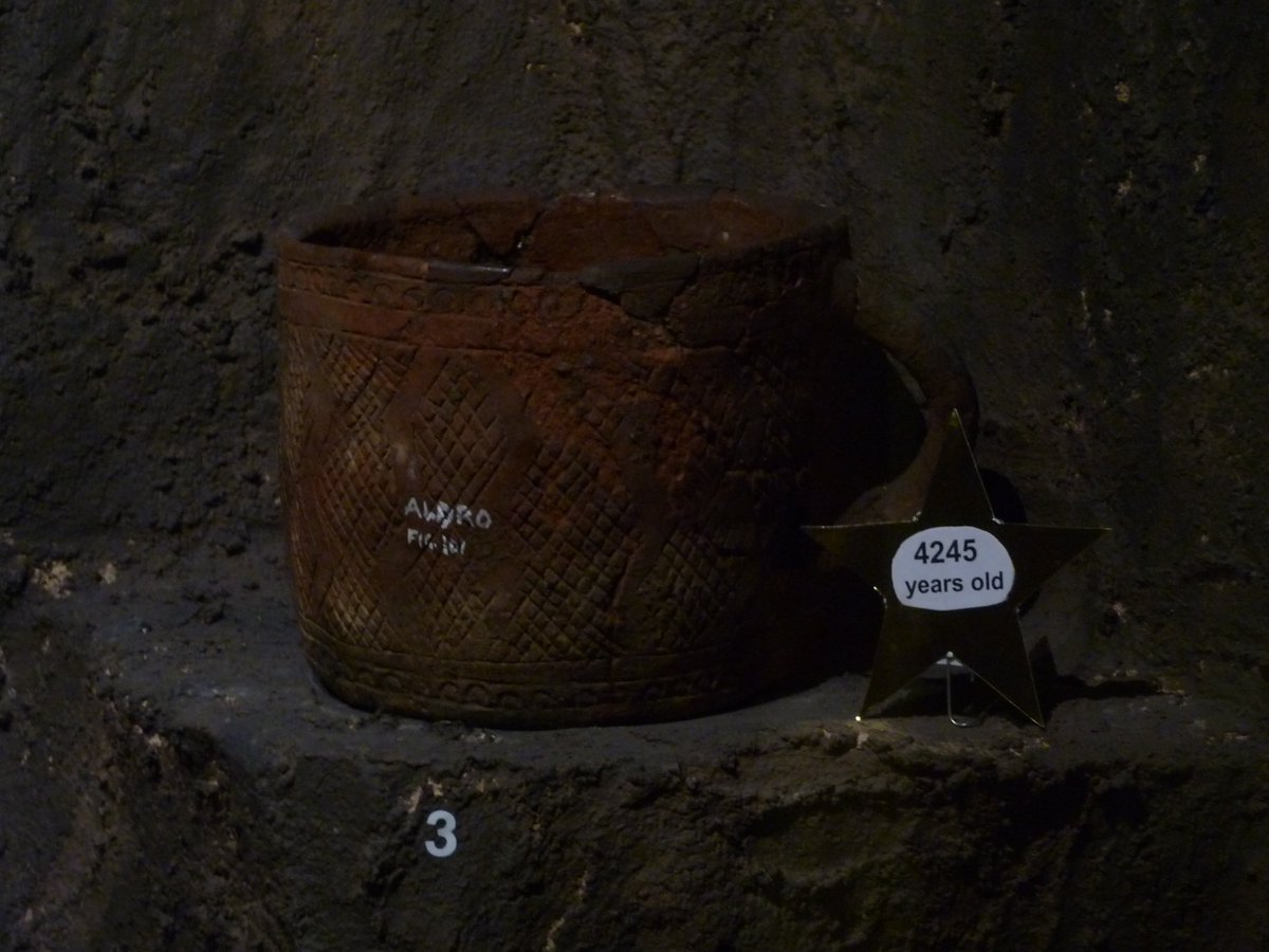 MatthewJ_UK's tweet photo. #museum30 Day 29: Something old. One of my favourite items from the amazing Mortimer Collection at @Hull_Museums is this unusual Bronze Age 'mug' (handled beaker) from a barrow in the Aldro group, associated with the burial of a youth. #Mortimer100 https://t.co/cL6U1NCLHQ