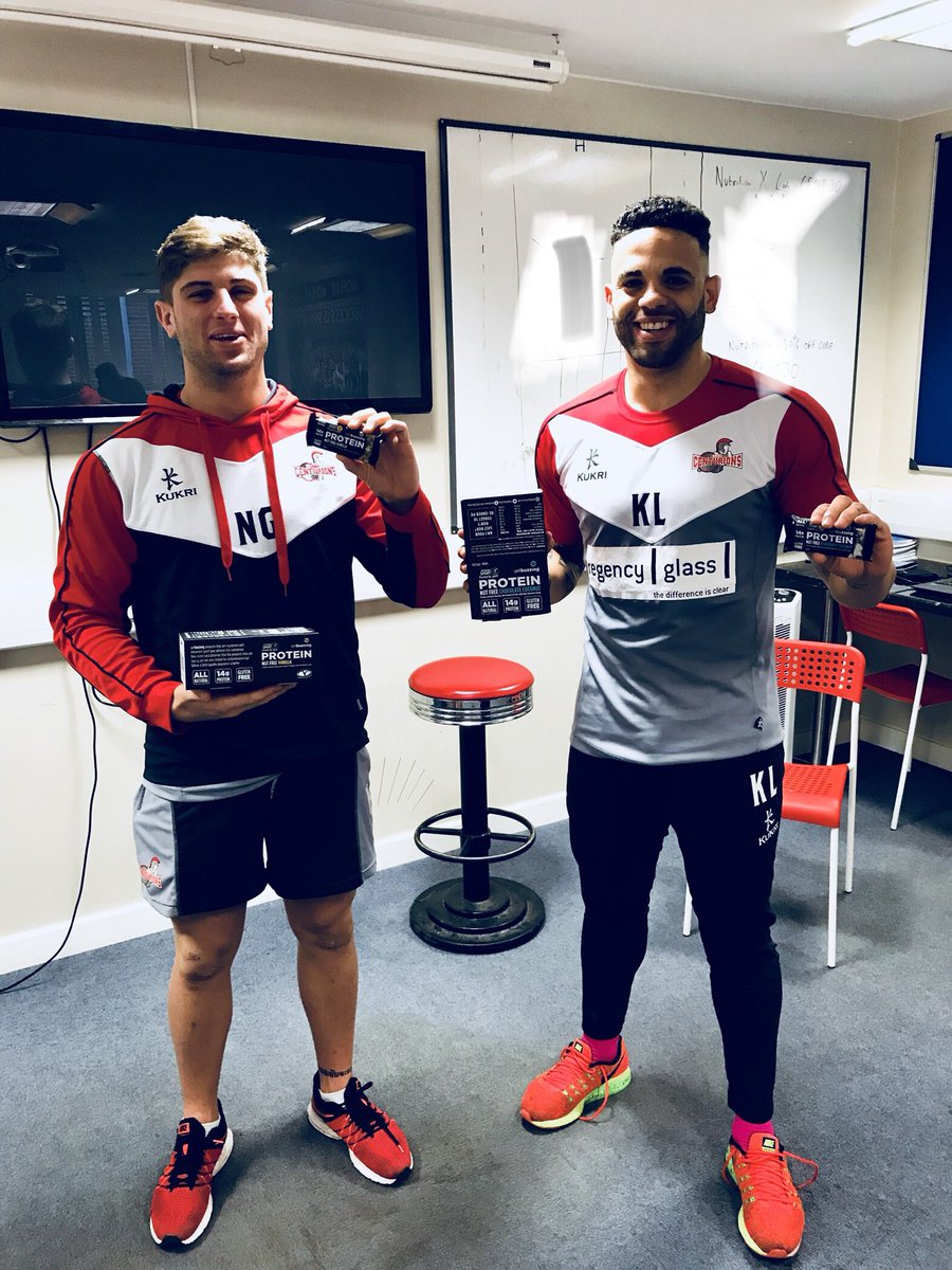 ScottHill94's tweet photo. Big thanks to @getbuzzing for providing some healthy snacks for the @LeighCenturions boys today @KevinLarroyer @nickgregson13 https://t.co/wkDwk3TltL