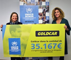 leshoteliers's tweet photo. Goldcar dona más de 35.000 euros al Comité español de ACNUR https://t.co/XFGXnMFJGu https://t.co/9u5JYJsQgb