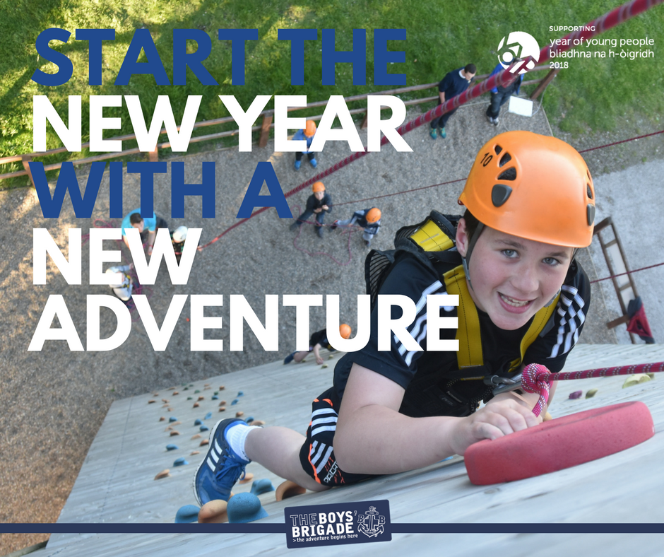 TheBBScotland's tweet photo. Take on new activities and new adventures in 2018! #yoyp2018 https://t.co/Jep3CBnhWe #oneforallBB https://t.co/mH5hBQsxxi