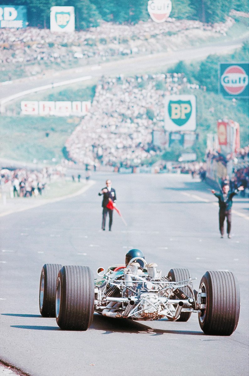 Jim Clark, Lotus 49 - Spa-Francorchamps, 1967. #F1 #F1History