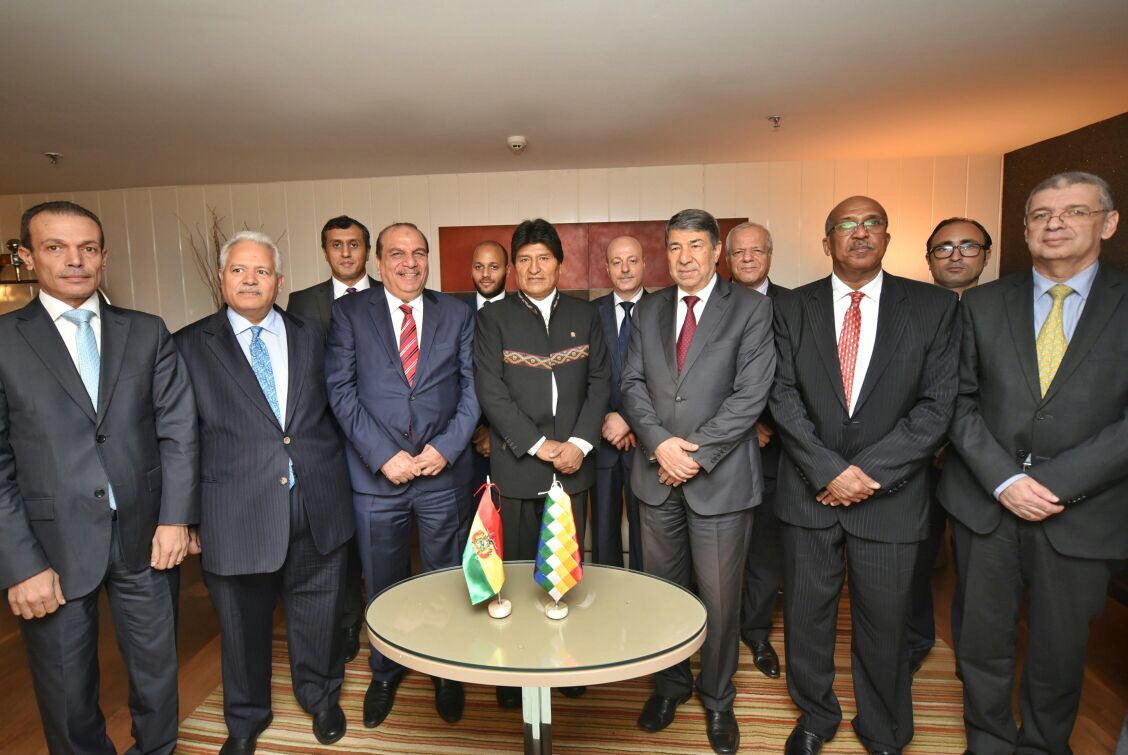 evoespueblo's tweet photo. En Brasilia once Embajadores de Países Árabes, solicitaron una reunión para agradecer nuestra lucha antimperialista y antihegemónica. La dignidad del pueblo trasciende continentes y nos permite establecer relaciones bilaterales soberanas. https://t.co/NcznWDMJOQ