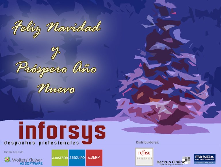 inforsysdp's tweet image. Os deseamos ¡Feliz Navidad y Próspero Año Nuevo! #navidad #christmas #2018 #a3software #inforsys #felicidad #alegría