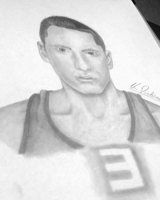 KdArtist's tweet photo. portrait of @eminem 🙌🏻 @kd_artist @kd_artist  @kd_artist  #art #artwork #artist #artsy #drawing #drawings #draw #portrait #skull #lifestyle #eye #tattoo #tattoos #ink #inked #design #designer #graphicdesign #graphicdesigner #graphics #black #work #rap #eminem https://t.co/5AYzDZaN8W