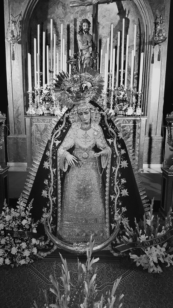 Una mujer vestida del sol, con la luna por pedestal y una corona de doce estrellas en la cabeza...

¡Felicidades Madre!
