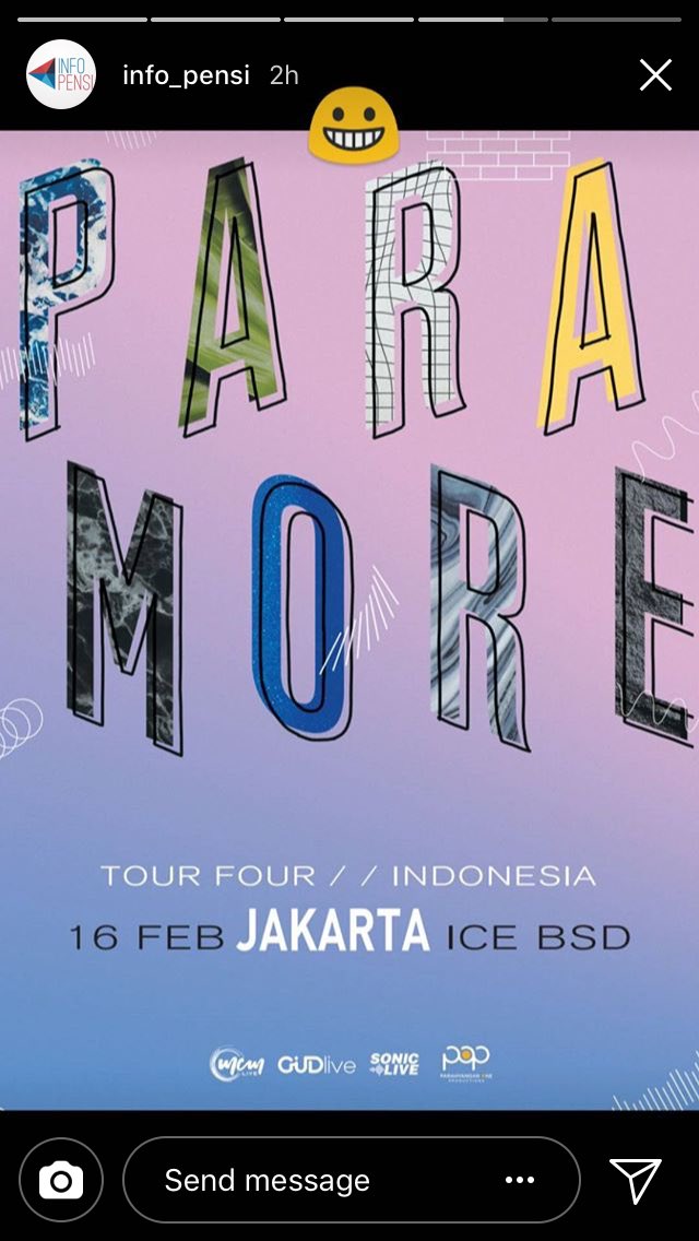 PARAMORE BANDUNG tweet media