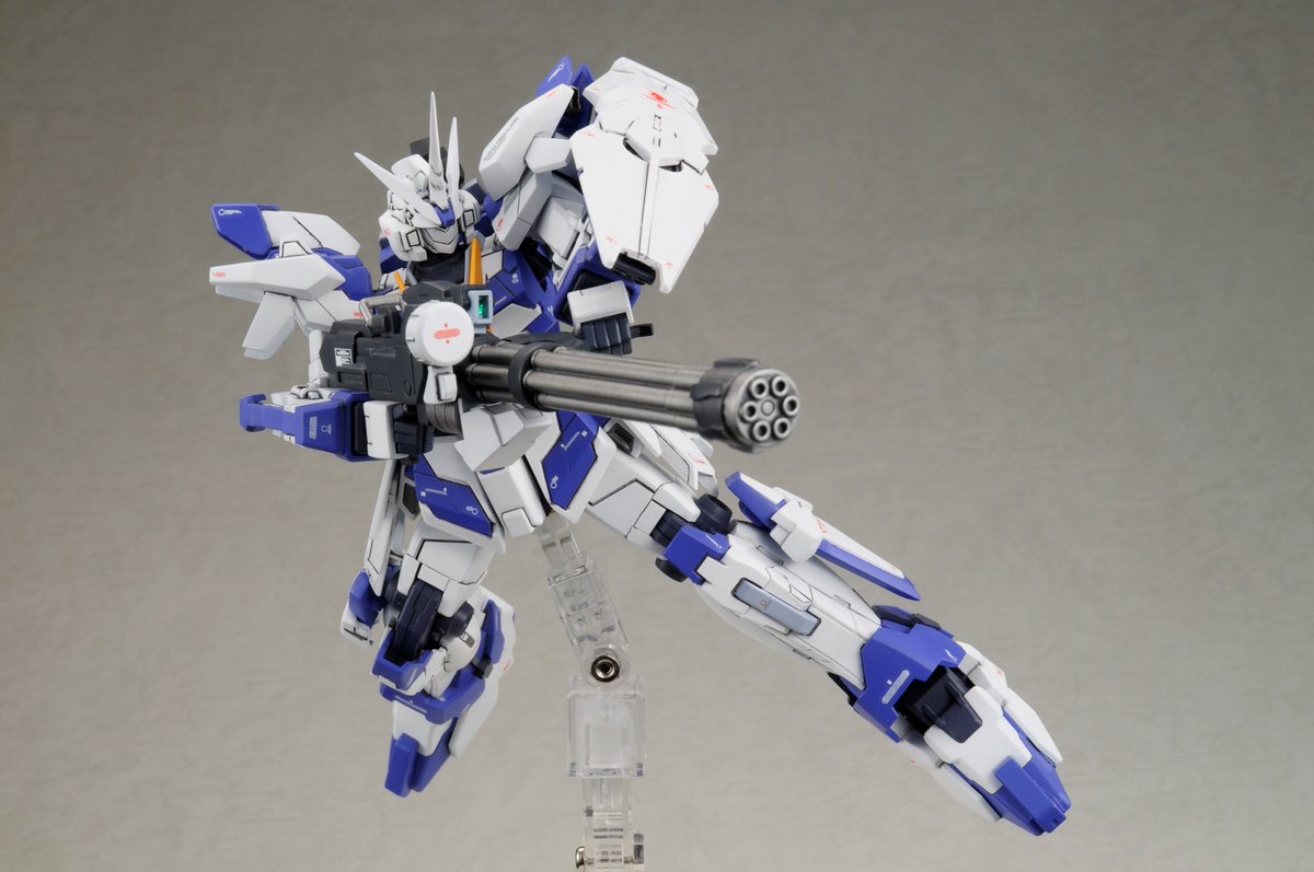 オカムラ セイジ No Twitter ガンダム試作5号機のジャイアント ガトリングガンはシステムウェポンでも立体化されていますが こちらは標準サイズなんでわりと大きめ アルミラージュ用には付属のカスタムパーツで長銃身化したものを専用に用意していたりします