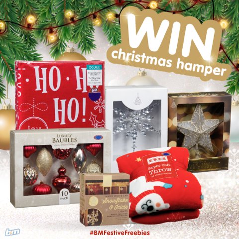 bmstores's tweet photo. ❄ #COMPETITION TIME ❄

FLW/RT for the chance to #WIN this Christmassy hamper! Competition ends 8am 22.12.17

#BMFestiveFreebies https://t.co/kb9zLDdnTR