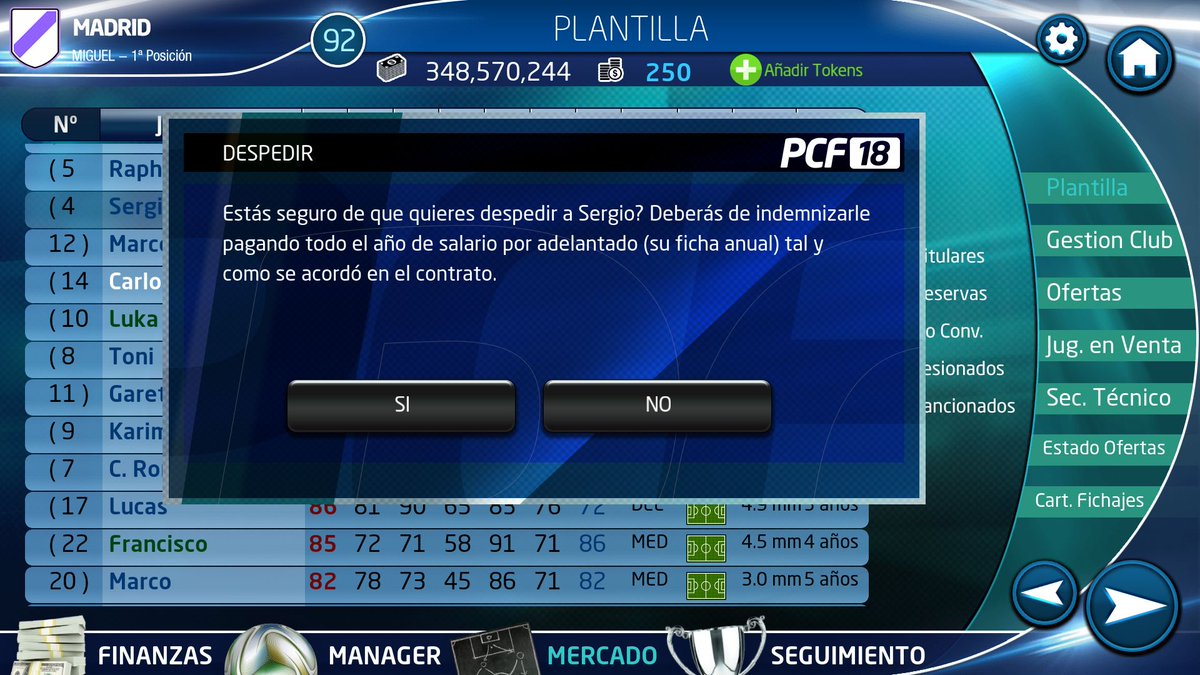 Toma las decisiones mas duras en #PcFutbol18