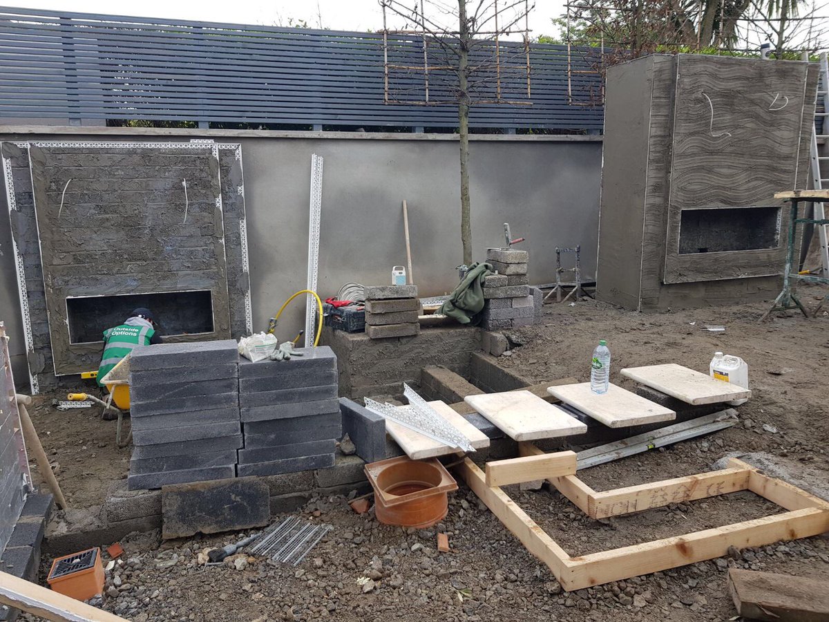 AlanRudden's tweet image. Good progress being made on one of our current designs. Looking forward to seeing this garden completed next year!