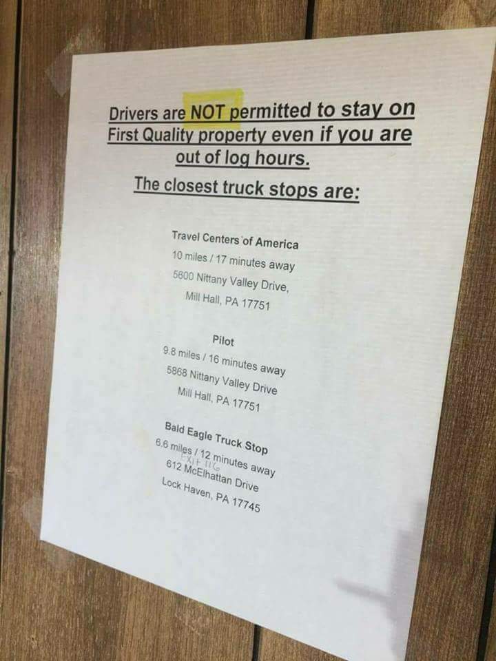 wgctransport's tweet photo. @FMCSA @SecElaineChao @POTUS @realDonaldTrump How is this safe? They are demanding drivers to possibly break a federal law and drive if out of hours. Great job @FMCSA #eldorme https://t.co/pm0kyAfFEN