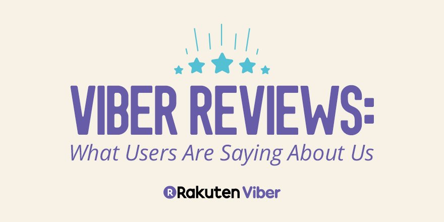 Have you rated us yet? What do you love most about <a href="/Viber/">Rakuten Viber</a>? bit.ly/2kQjMhL