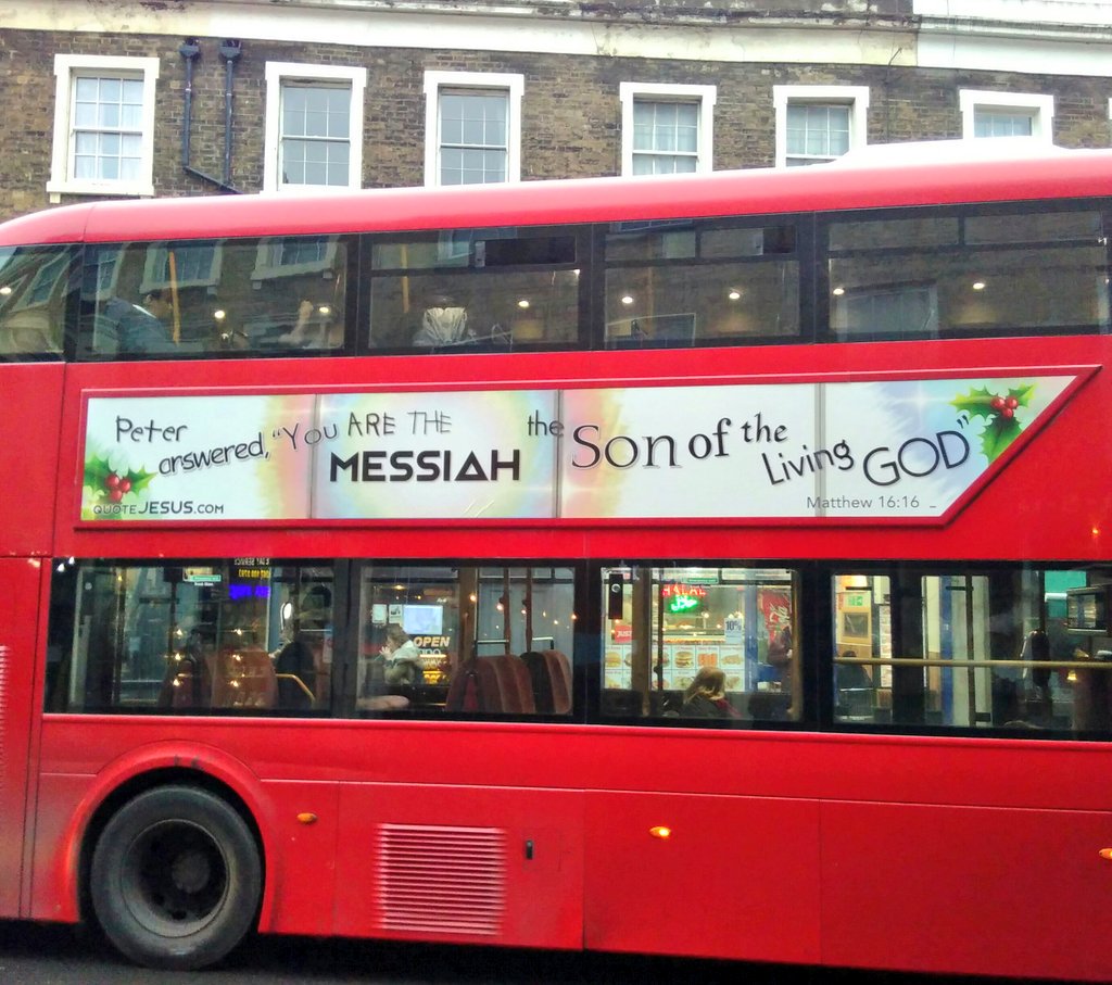 MisterABK's tweet photo. And Christ spake: "Pick a font, lads!" https://t.co/awmGKd4Qmq