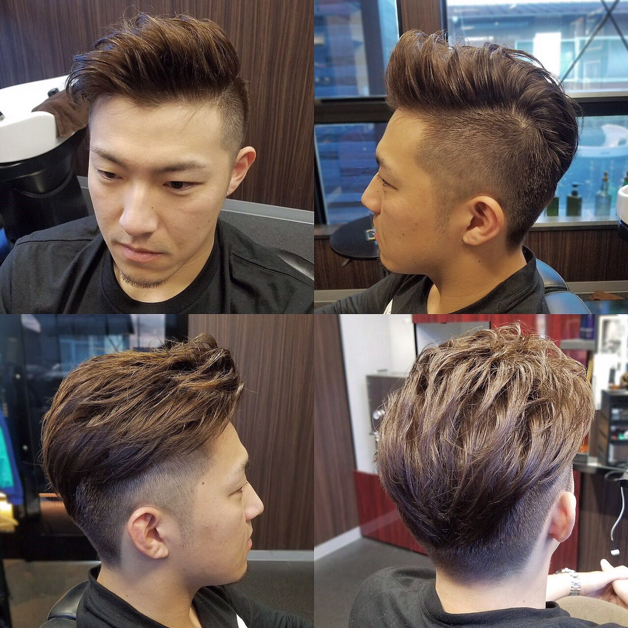 Twitter 上的 Mensjoy Official サイドバック フェード 短めのフェードと長めのトップで長短をつけたbarberスタイル スタイリングはボリュームをだして流すだけ 価格 メンズカット 4860 T Co Yu5aa0kux1 Twitter