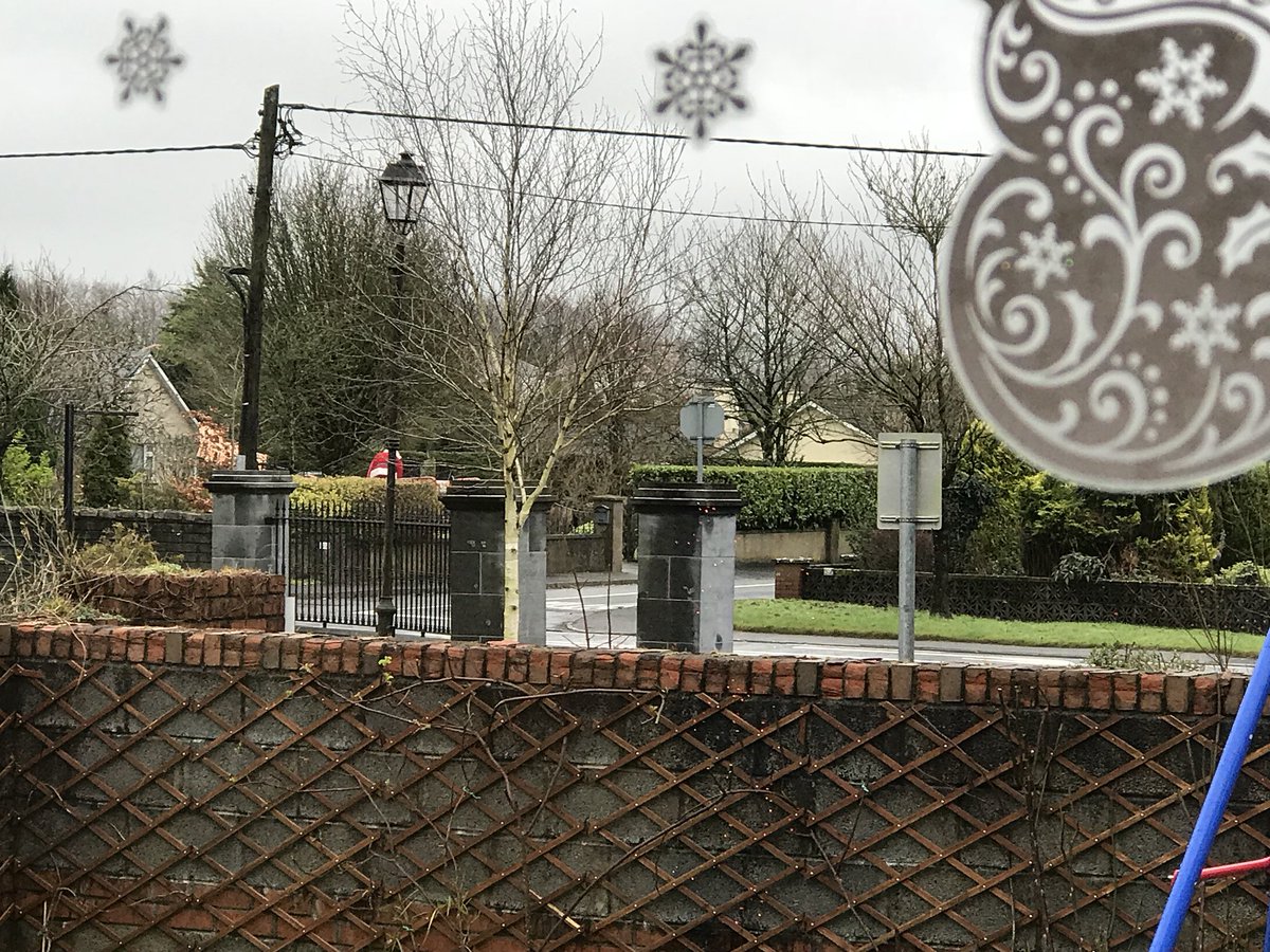 CarConCC's tweet image. has Santa got his dates wrong?! or is he just doing the rounds checking for his nice list?! #rosmas