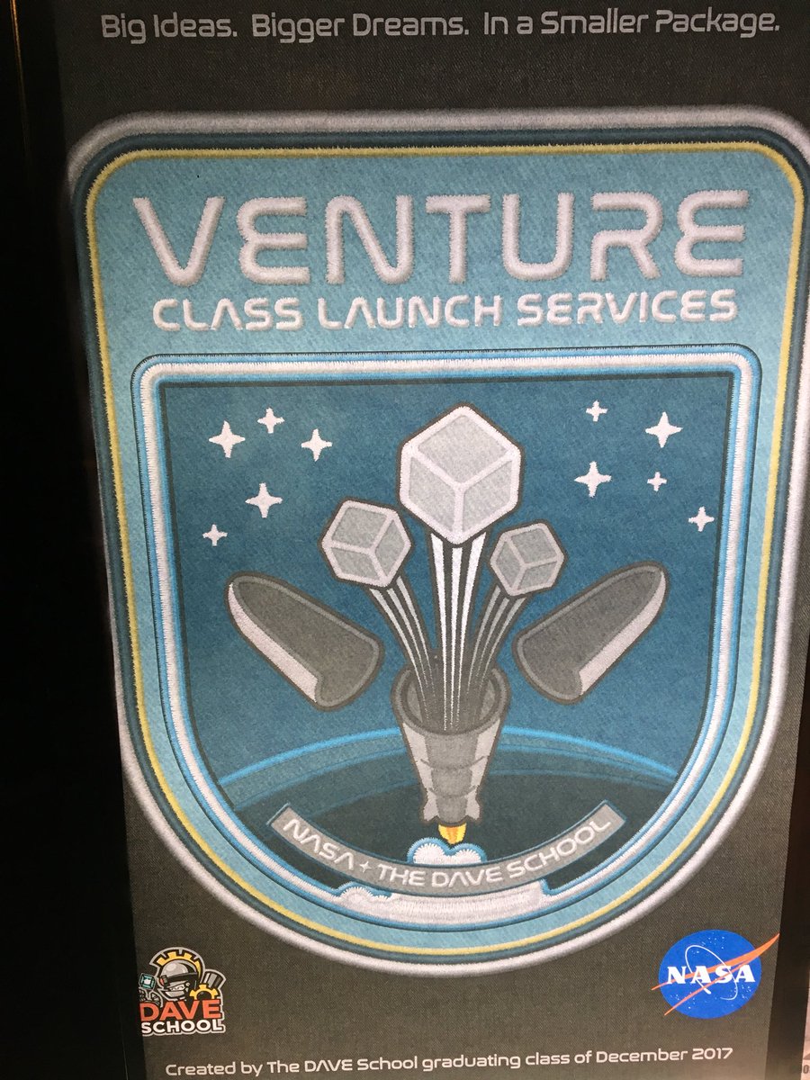 MW_go4launch's tweet image. Super geeked out after seeing the work by the @DAVE_School for the future launch @NASA_LSP #VentureClass Launch Service 🚀 contracts!  Can’t wait to share their #VisualStoryTelling with the world! #SmallSats 🛰 will be a part of how we all live and work in the very near future!