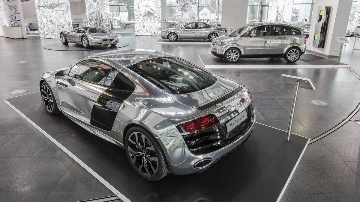 motorionline's tweet photo. #Audi omaggia l’utilizzo dell’alluminio con un’esposizione al #museo di Ingolstadt [FOTO] https://t.co/Q7A1BIEdmB #AudiMuseum #aluminum @AudiIT https://t.co/1NHlRLSOra