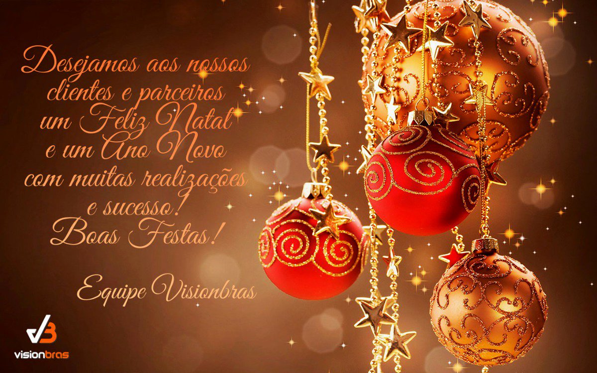 VisionbrasB's tweet image. Agradecemos aos nossos clientes e parceiros, que o Ano Novo traga bons ventos, muita produtividade, alegrias e sucesso para todos nós. 
Feliz Natal e um Próspero Ano Novo!!!