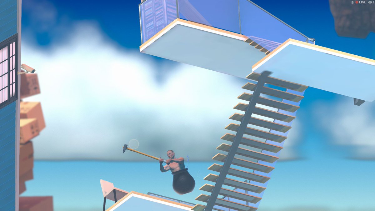 壺とおっさんとハンマーのアレ Getting Over It With Bennett Foddy の攻略メモ 重大なネタバレを含む Togetter