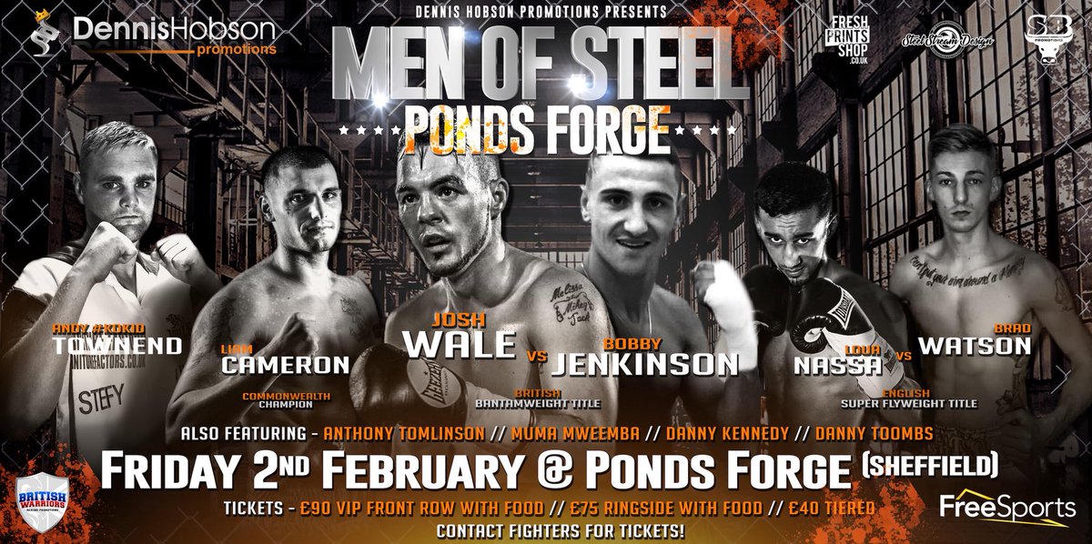Stefy Bull (@stefybull) on Twitter photo 2.10.18
<a href="/PondsForge/">PondsForge Sheffield</a> #Sheffield
<a href="/jboyoutlaw/">josh wale 🥊</a> British title defence
<a href="/AndyTownendk_k/">Andy Townend</a> v <a href="/cassius_connor/">Danny_Cassius_Connor</a>
<a href="/Muma_Mweemba/">🇿🇲Muma ‘Bruiser’ Mweemba🇬🇧</a>
@anthonytruth08 live on <a href="/FreeSportsUK/">JEB</a> #Boxing a great show to start the new year @Dennis_Hobson 2.10.18
<a href="/PondsForge/">PondsForge Sheffield</a> #Sheffield
<a href="/jboyoutlaw/">josh wale 🥊</a> British title defence
<a href="/AndyTownendk_k/">Andy Townend</a> v <a href="/cassius_connor/">Danny_Cassius_Connor</a>
<a href="/Muma_Mweemba/">🇿🇲Muma ‘Bruiser’ Mweemba🇬🇧</a>
@anthonytruth08 live on <a href="/FreeSportsUK/">JEB</a> #Boxing a great show to start the new year @Dennis_Hobson