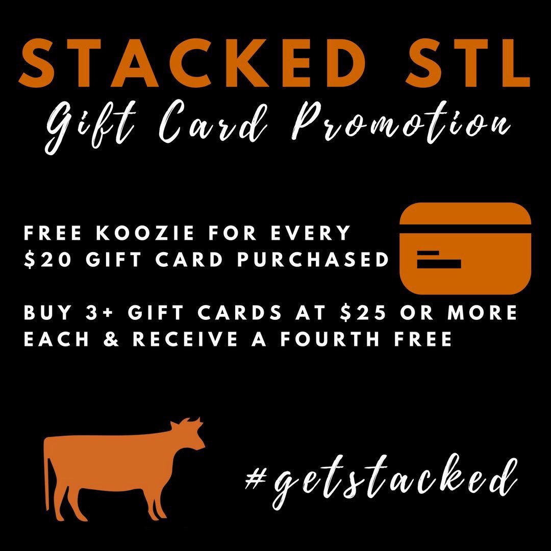 stackedstl's tweet photo. Skip the malls this weekend, #StackedSTL gift cards are the perfect gift this holiday season.
#HolidaysAreComing #getstacked #explorestlouis https://t.co/tVN2Gwq1ug