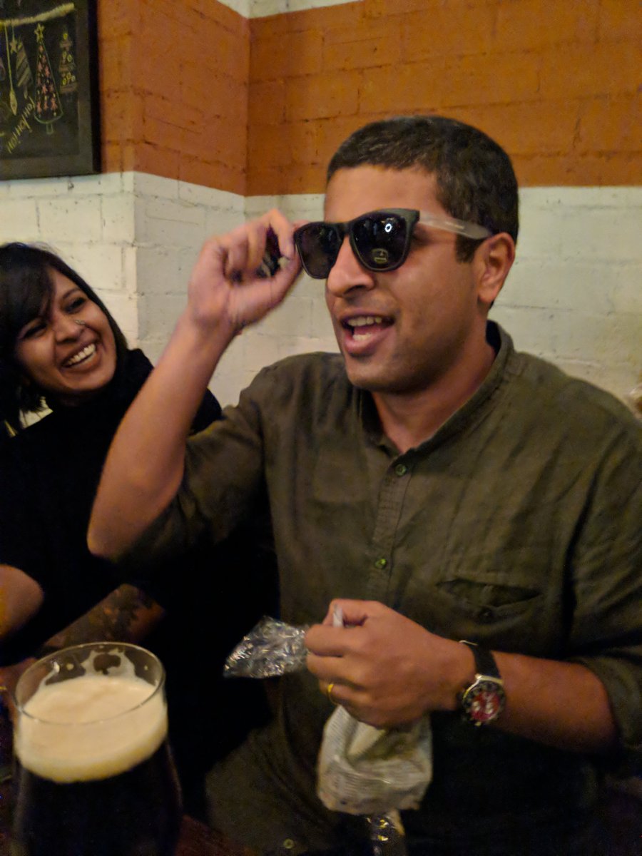 avirup_das's tweet photo. What a way to bring the year to an end. Thanks a ton for all the gifts, @keyamadhvani, and all the planning, @noronha_rohan. #LoveWhereYouWork @TwitterIndia #WeOwnThisShit (last hashtag also courtesy @noronha_rohan) https://t.co/JrNhuHsE62