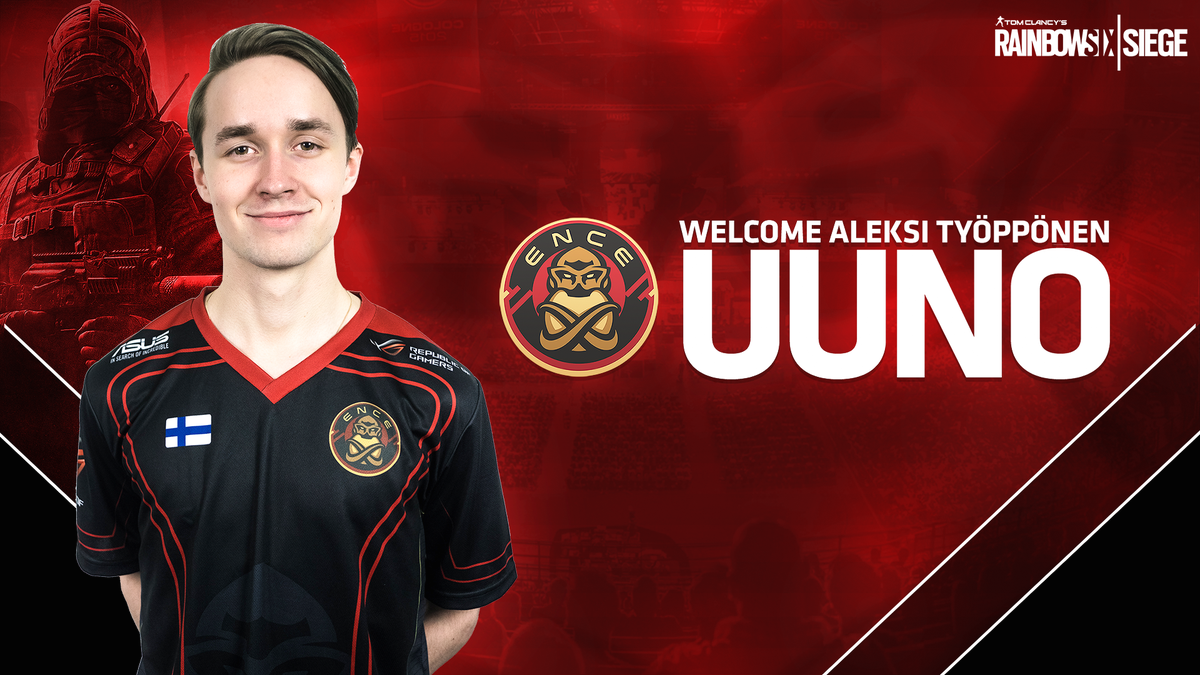 ENCE's tweet photo. R6 || Say hello to @ENCE_R6 new addition, @UUNOR6 - read more at https://t.co/6cjjb66Dbo

Welcome aboard! 🔥👊

#EZ4ENCE #esportsfi #R6PL https://t.co/qDjh6LRRLe