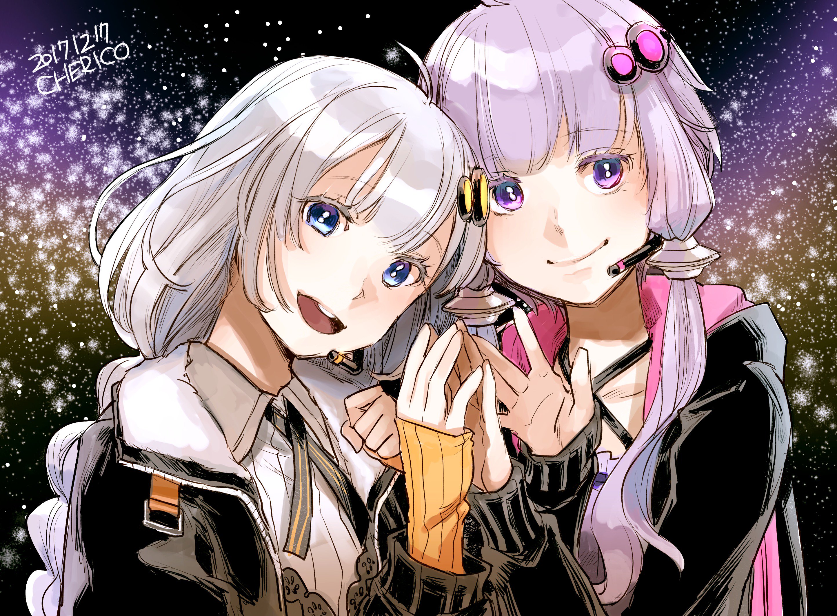 Yuzuki Yukari and Kizuna Akari