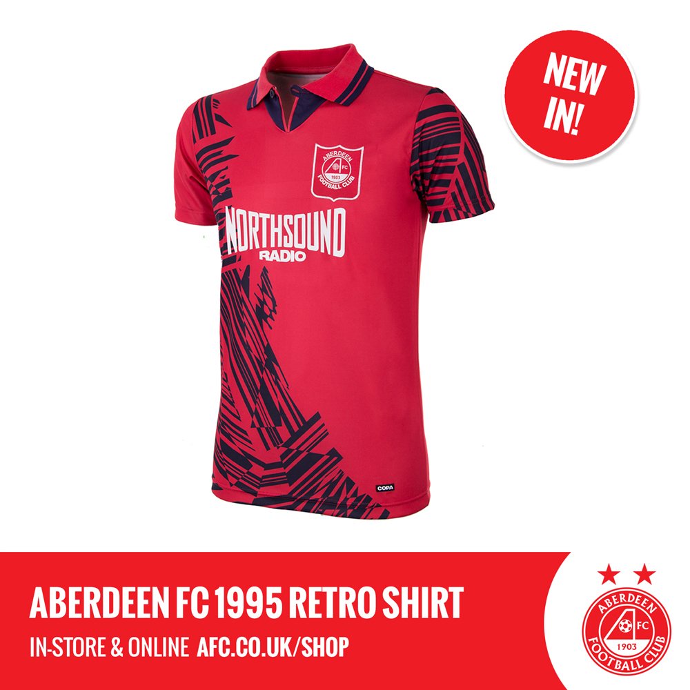 aberdeen fc retro shirt