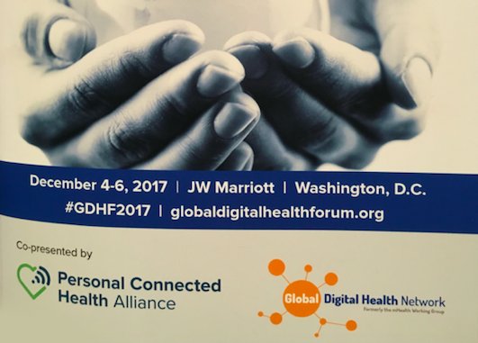 Americares's tweet photo. TBT: @ #GDHF17/Global Digital Health Forum last wk! This is part of our Supply Chain project's goal of exploring innovative ideas & the landscape of digital health service in low and middle income countries to improve health outcomes +TY again @Dimagi for the extra pic #GDHF2017 https://t.co/fHtHu3moX5