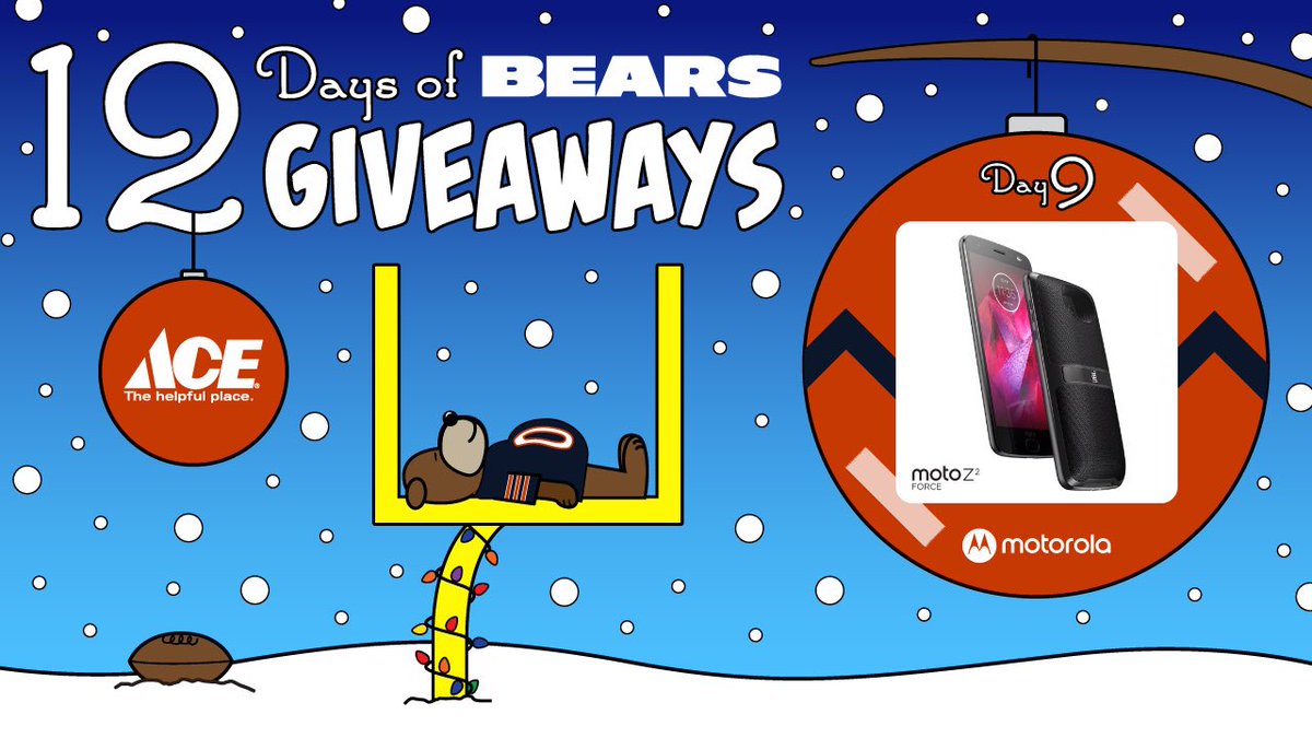 BearsLocal's tweet image. Win 1 of 4 #motoZ2 + Moto Mod bundles from @MotorolaUS! RT by 3p CT &amp;amp; visit #DaBears mobile app to enter again. #Bears12Days 
 
🎁: chgobrs.com/2gtBQdA