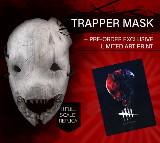 Trapper mask and receive a limited art print! 