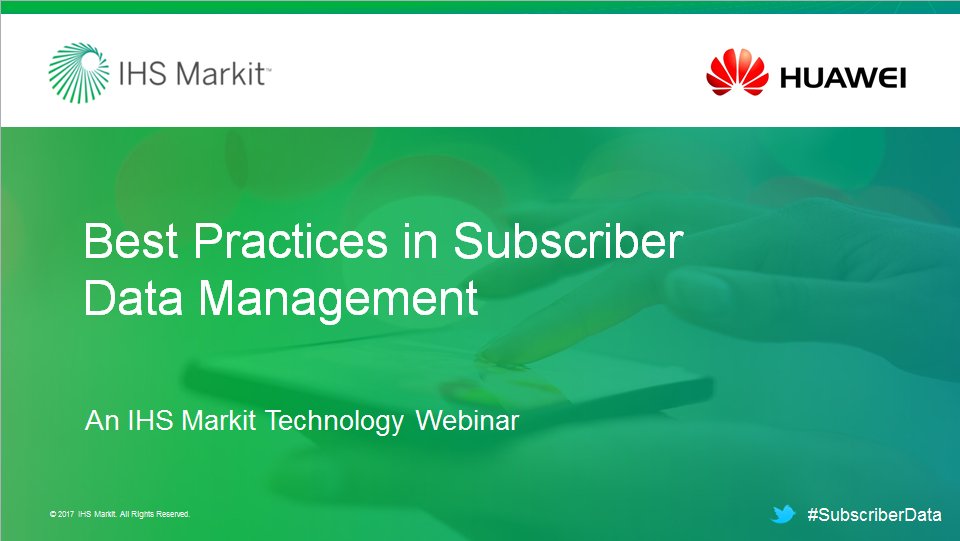 ihs4techevents's tweet image. Data silos hinder revenue potential with #SubscriberData. Preview our #webinar to learn more: ihsmark.it/RfKv30ggdHI.